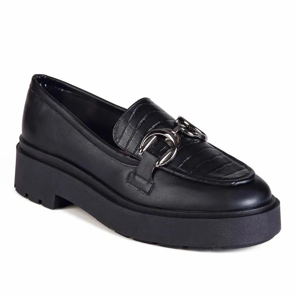 Mocasin Mujer 20055-15 Prata Velho Mikaela