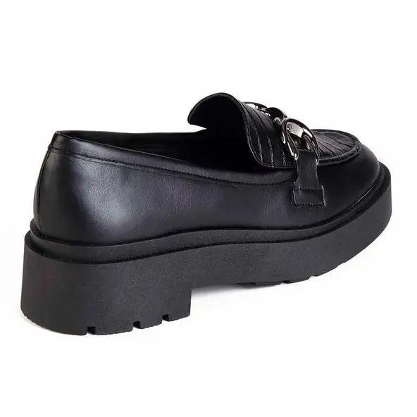 Mocasin Mujer 20055-15 Prata Velho Mikaela