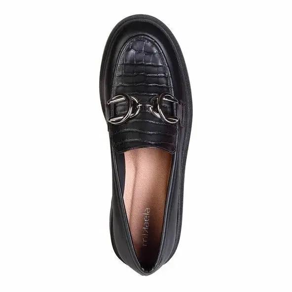 Mocasin Mujer 20055-15 Prata Velho Mikaela