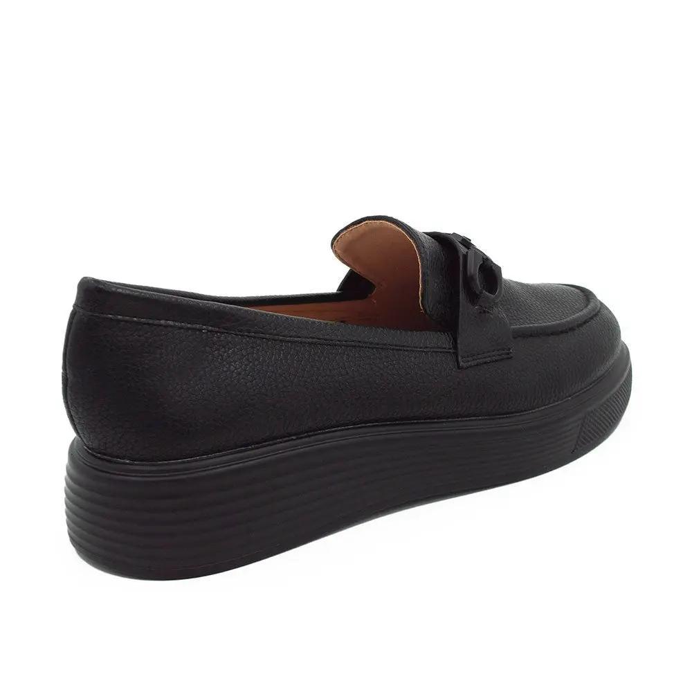 Mocasin Mujer 8117 Negro Sthef