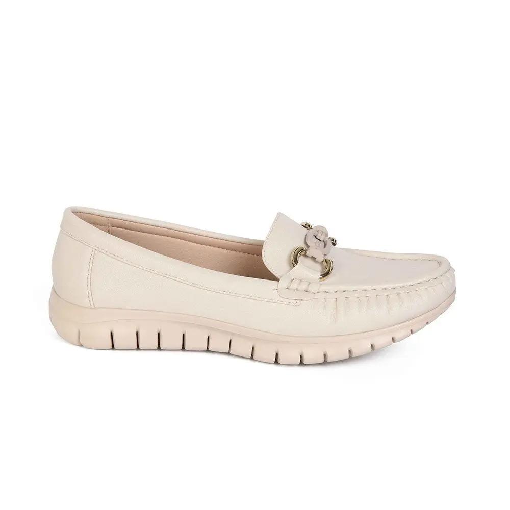 Mocasin Mujer 8118 Beige Sthef