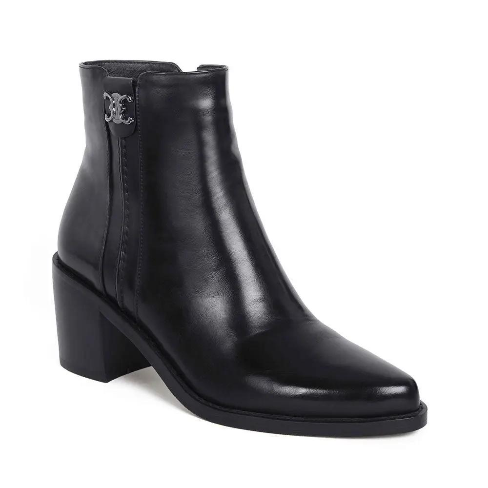 Botin Vestir Mujer 8104 Negro Sthef