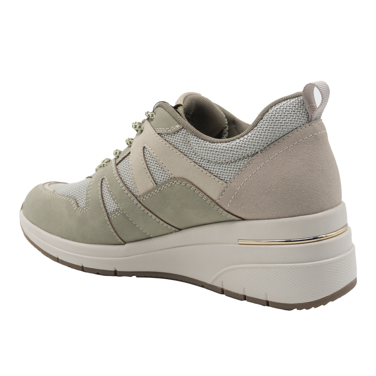ZAPATILLA MUJER STHEF CASUAL VERDE 8326