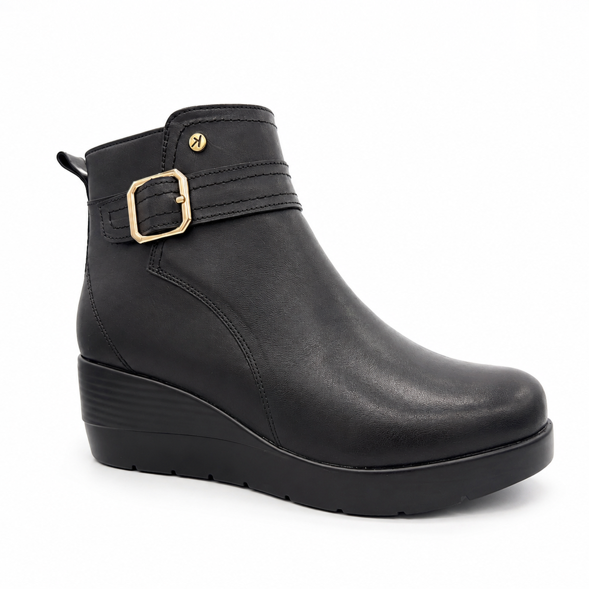 BOTIN MUJER MIKAELA CASUAL NEGRO BT224
