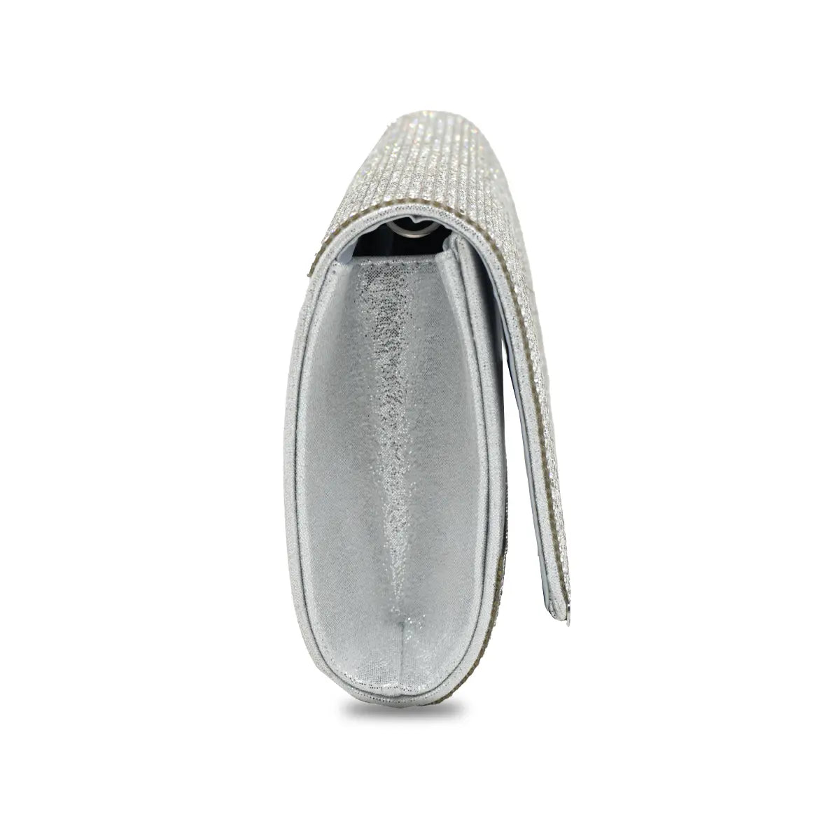CARTERA FIESTA MUJER PLATA STHEF 8233