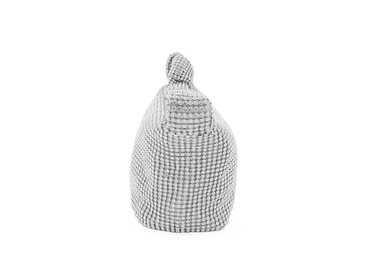 CARTERA FIESTA MUJER PLATA STHEF 8077
