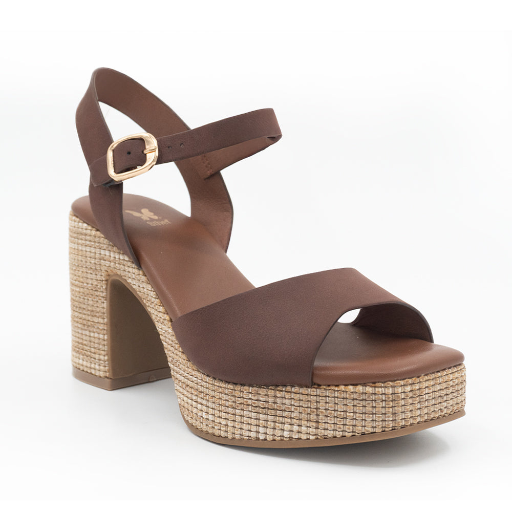 SANDALIA MUJER STHEF CASUAL CAFE 8420