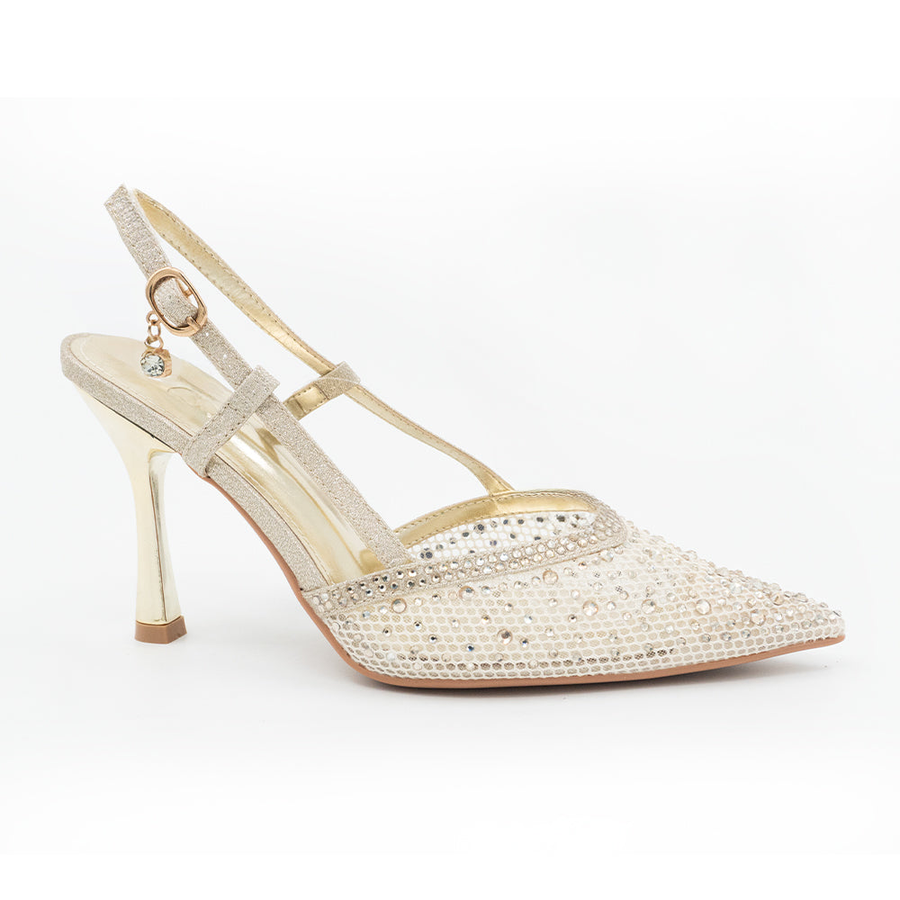 ZAPATO MUJER STHEF FIESTA CHAMPAGNE 8541