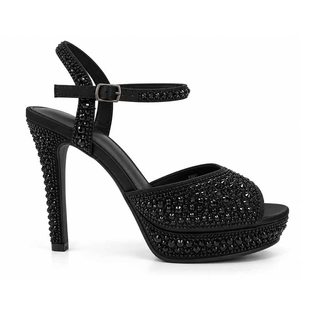 SANDALIA MUJER STHEF FIESTA NEGRO 8482
