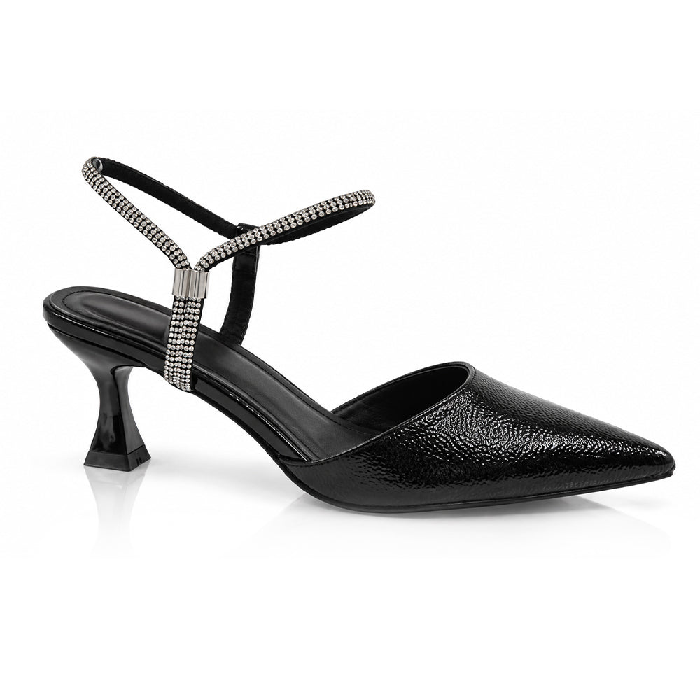 ZAPATO MUJER STHEF FIESTA NEGRO 8384