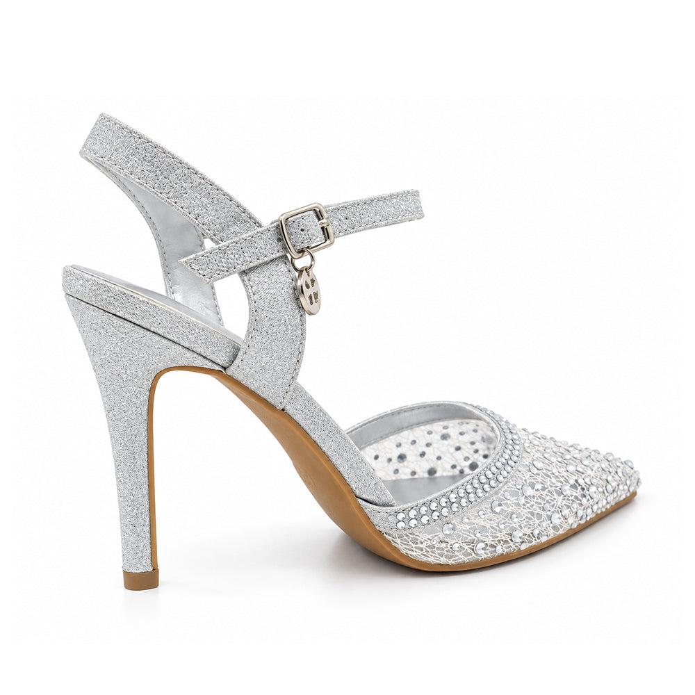ZAPATO MUJER STHEF FIESTA PLATA 8303