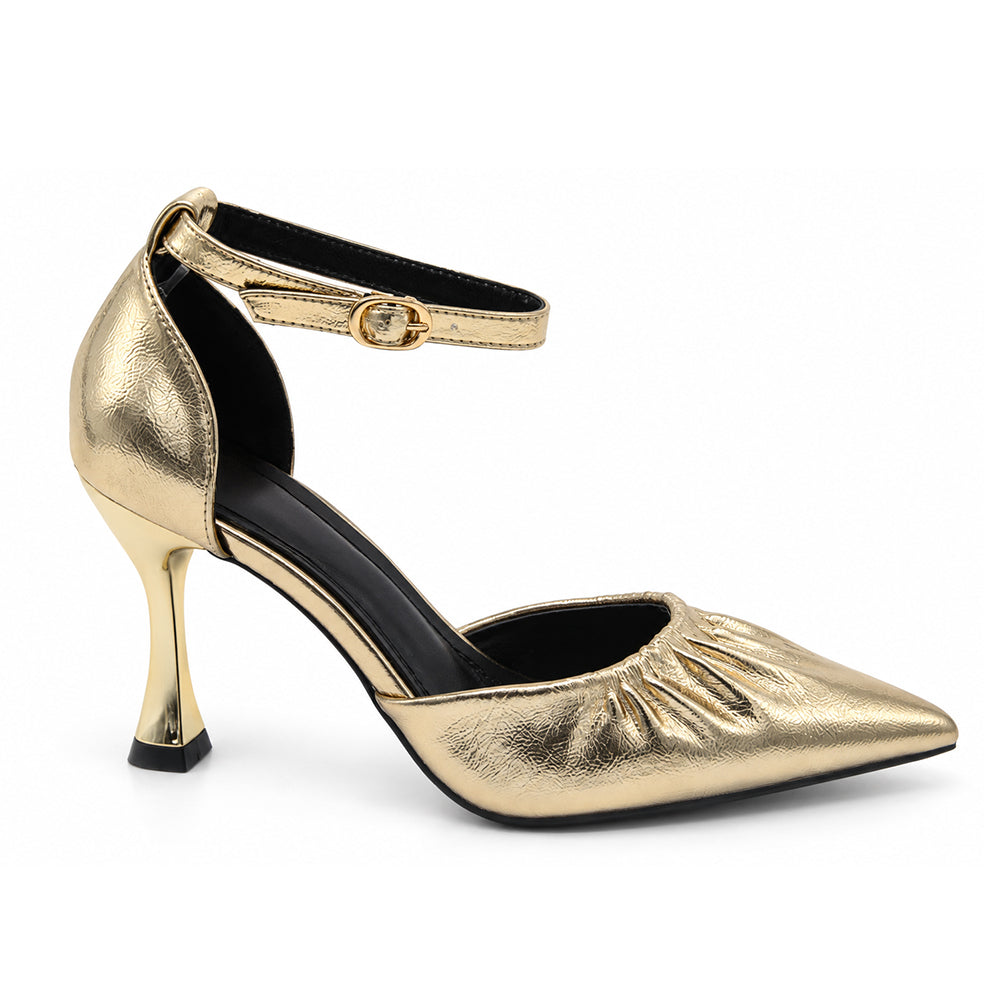 ZAPATO MUJER STHEF FIESTA DORADO 8480