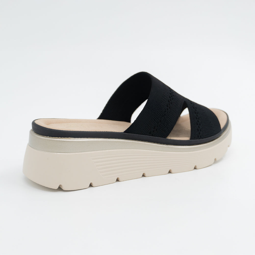 SANDALIA MUJER STHEF CASUAL NEGRO 8472