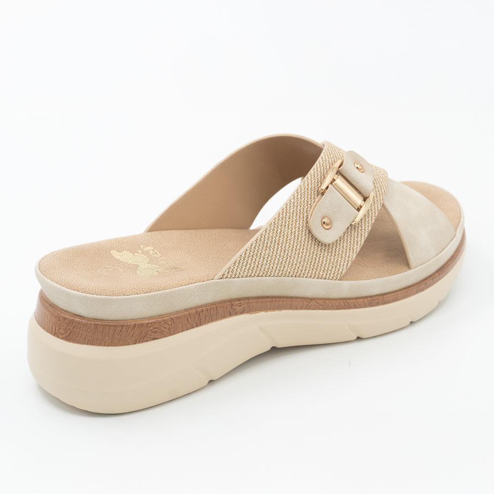 SANDALIA MUJER STHEF CASUAL OFF WHITE 8471