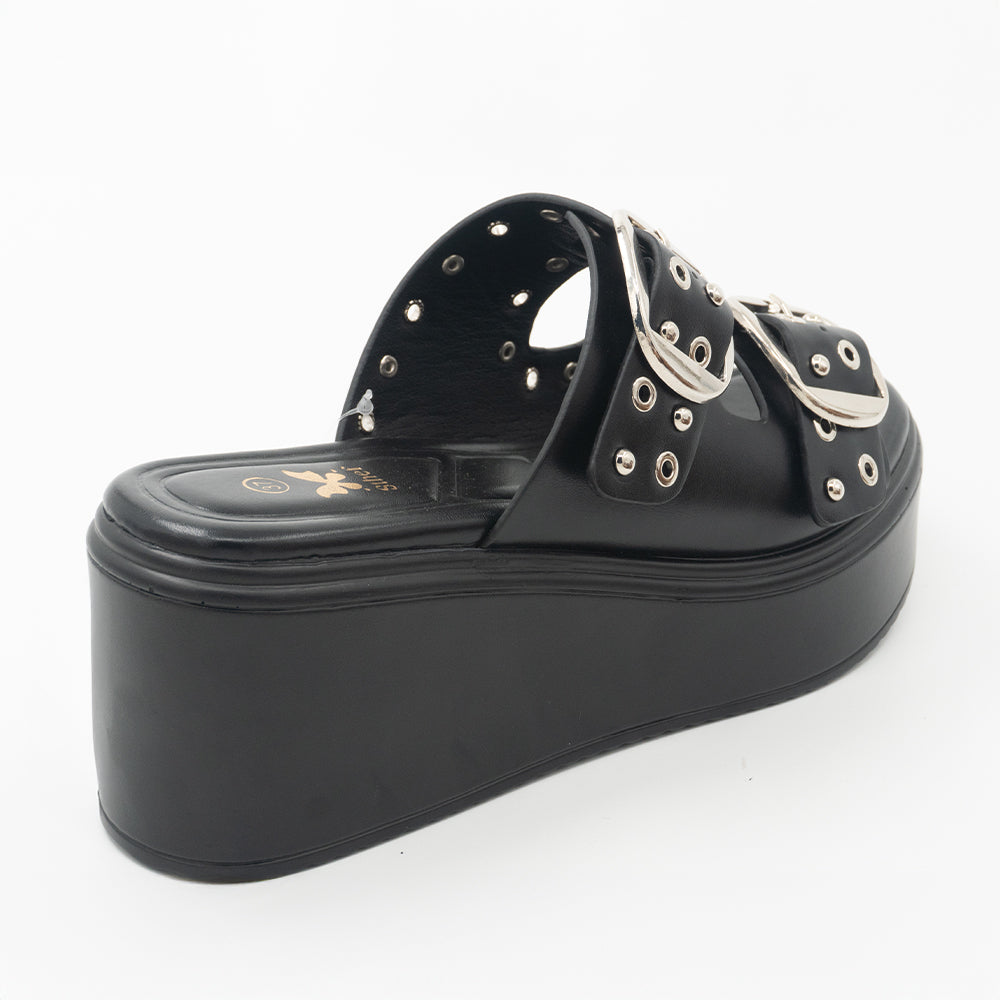 SANDALIA MUJER STHEF CASUAL NEGRO 8437
