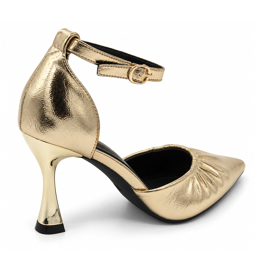 ZAPATO MUJER STHEF FIESTA DORADO 8480