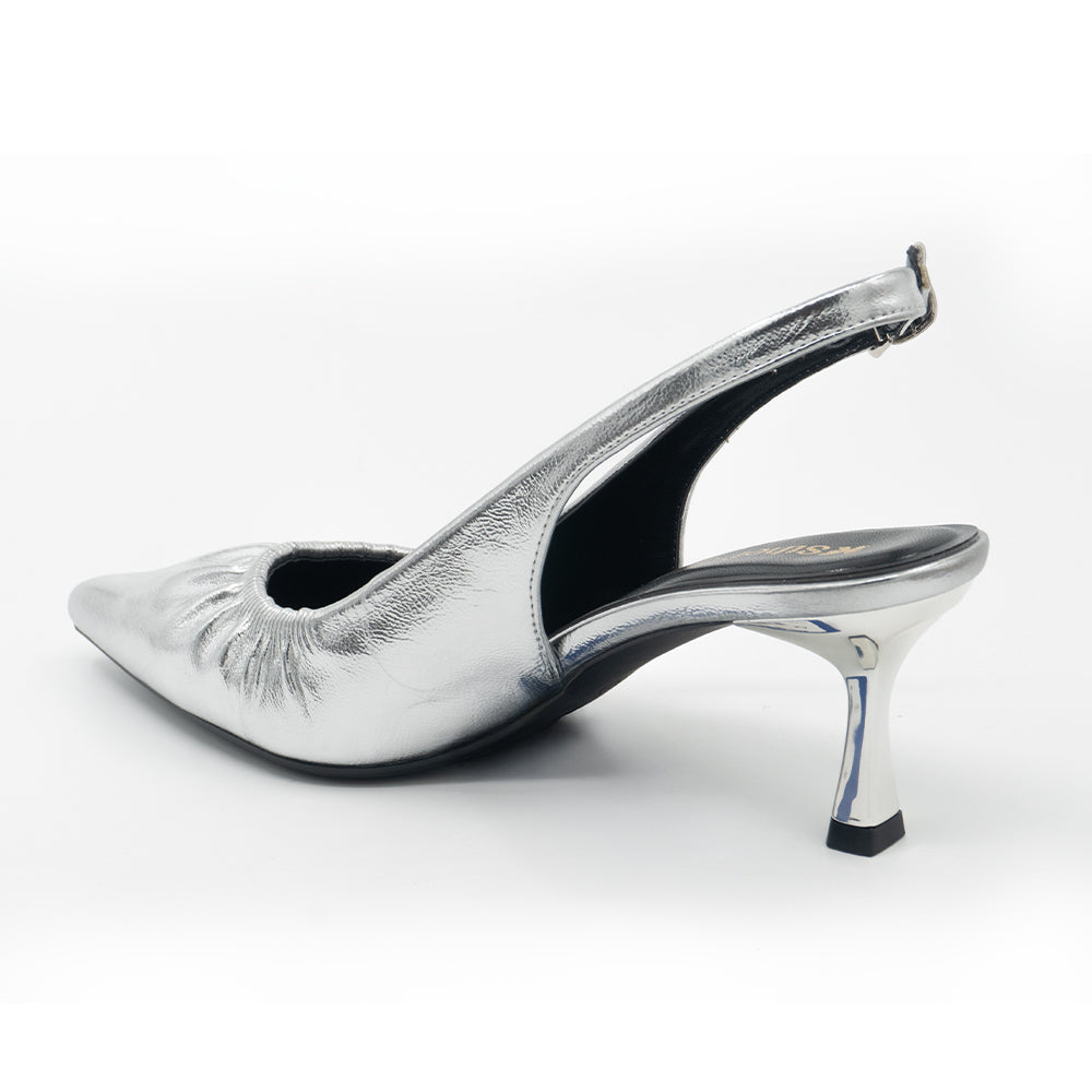ZAPATO MUJER STHEF FIESTA PLATA 8485