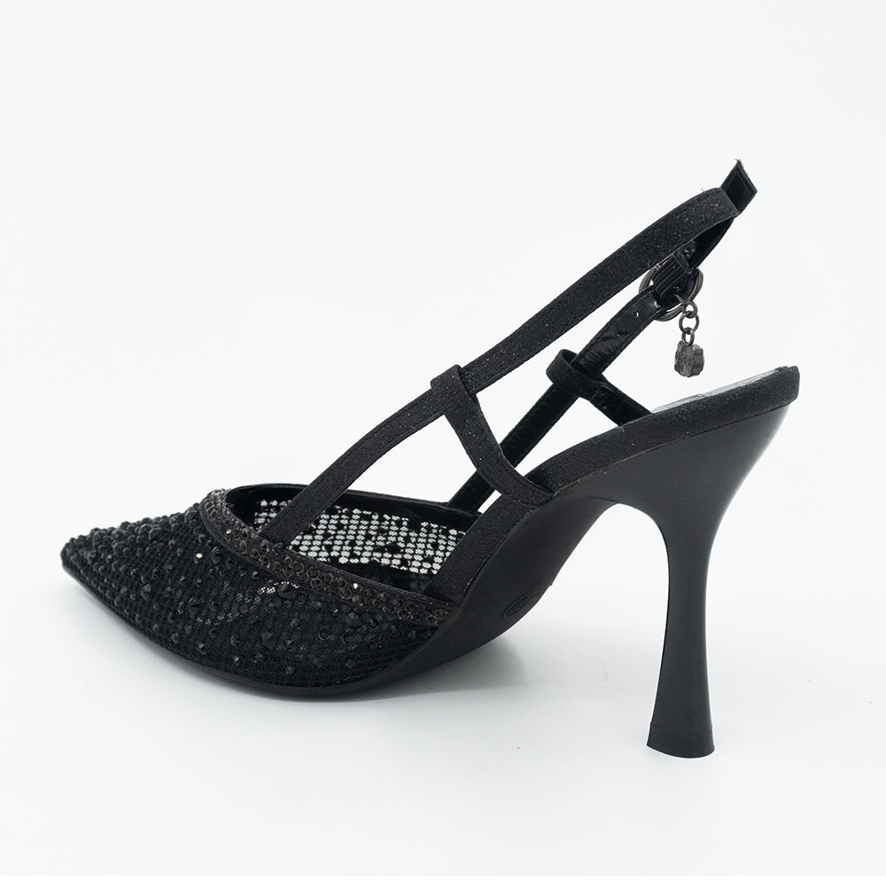 ZAPATO MUJER STHEF FIESTA NEGRO 8541