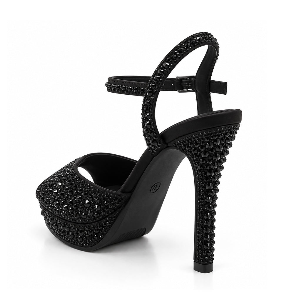SANDALIA MUJER STHEF FIESTA NEGRO 8482