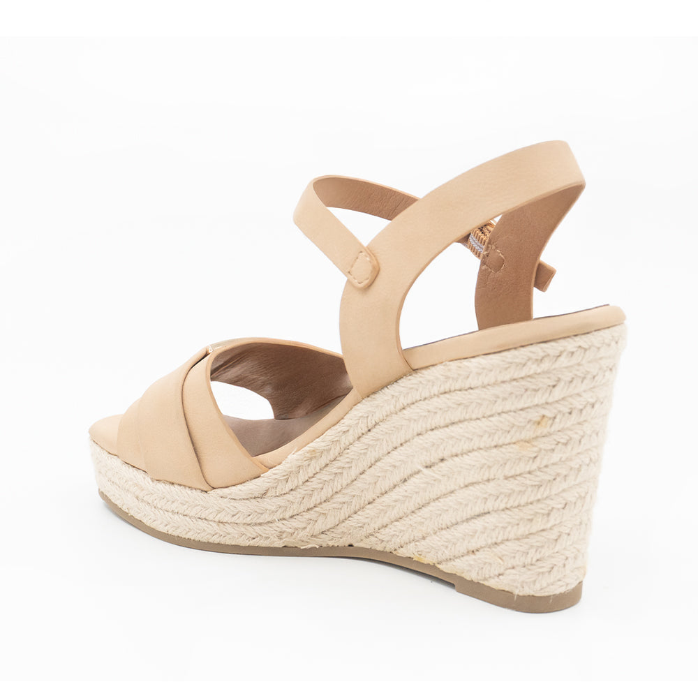 SANDALIA MUJER STHEF CASUAL BEIGE 8421