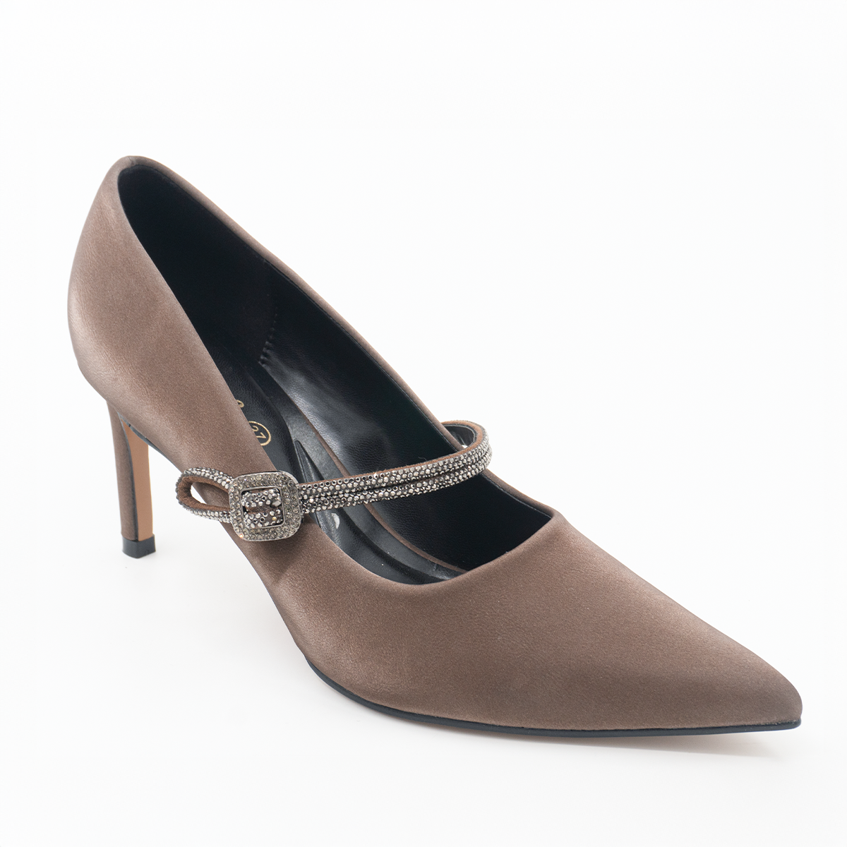 ZAPATO MUJER STHEF VESTIR CAFE 8477