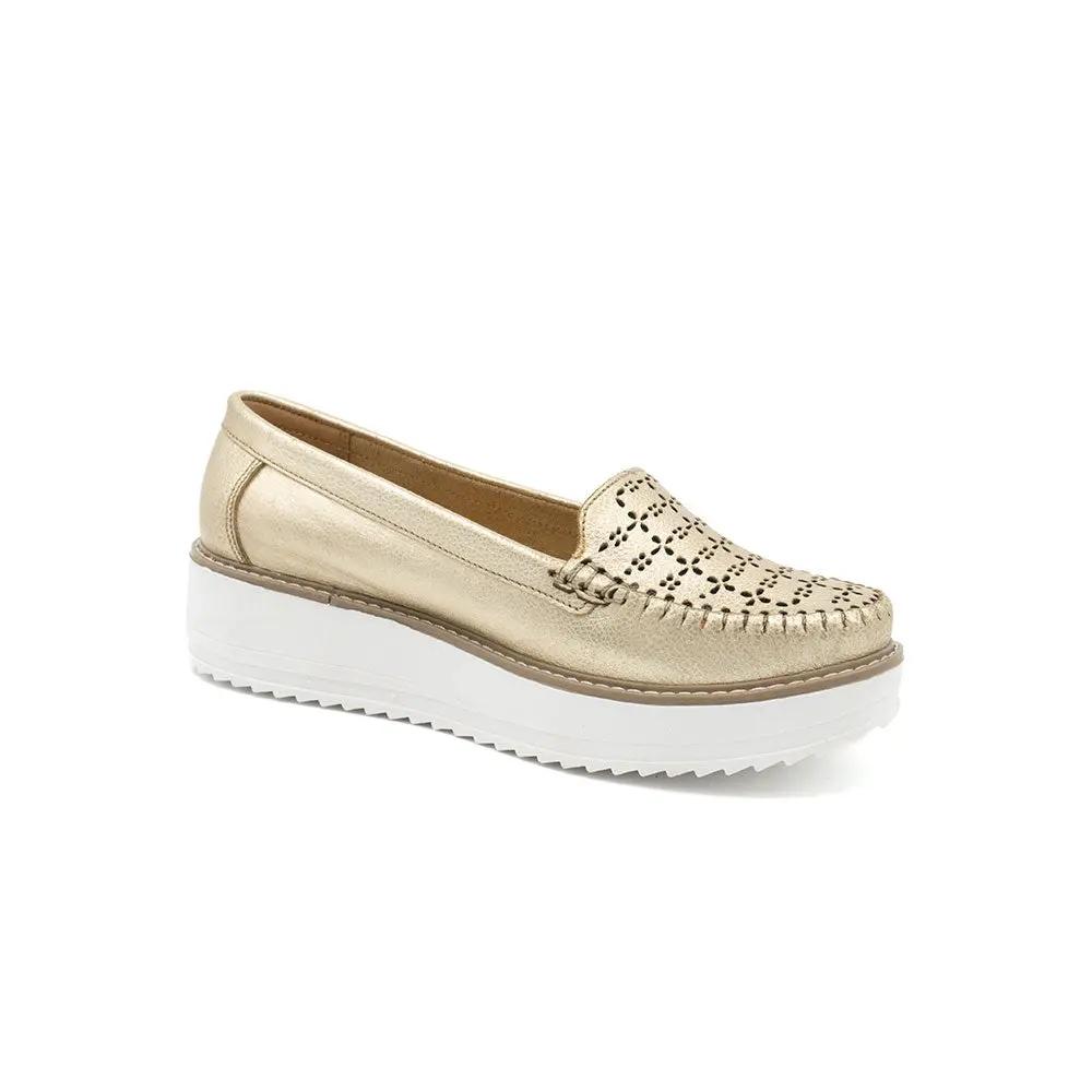 ZAPATO MUJER MIKAELA CASUAL DORADO MS743 Mikaela