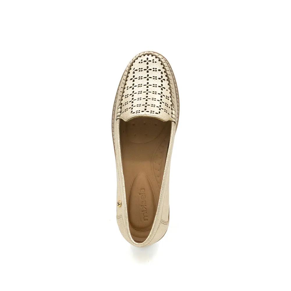 ZAPATO MUJER MIKAELA CASUAL DORADO MS743 Mikaela