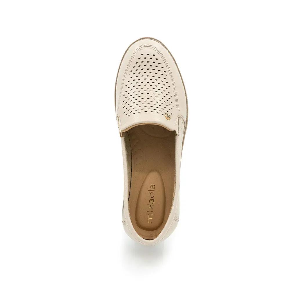 ZAPATO MUJER MIKAELA CASUAL VAINILLA MS832 Mikaela