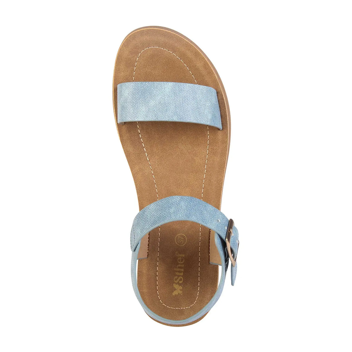 SANDALIA MUJER STHEF CASUAL JEANS 8041