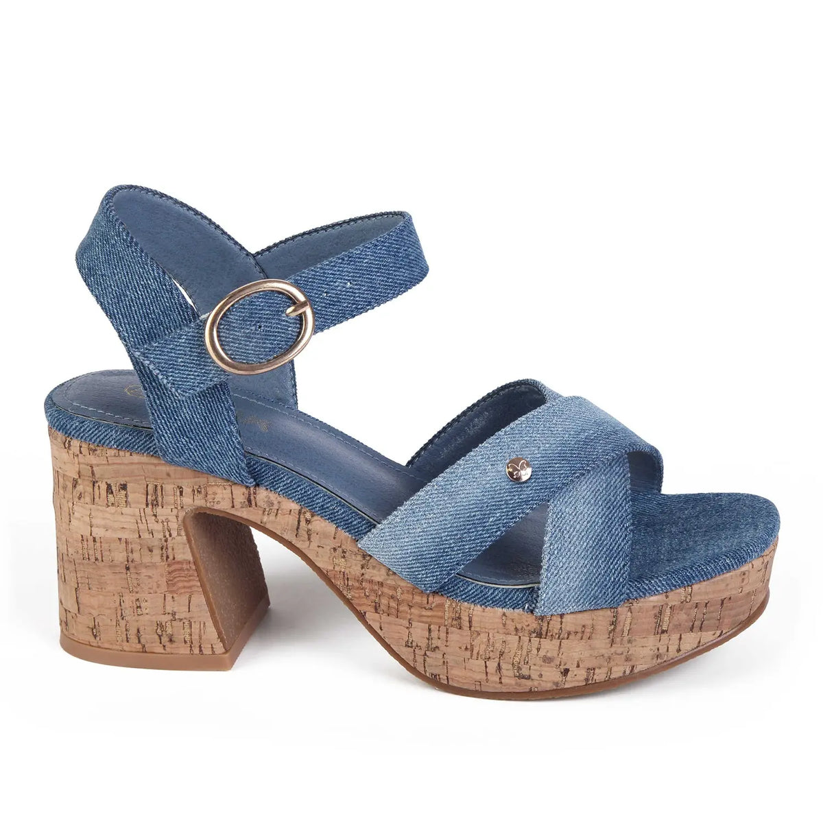 SANDALIA MUJER STHEF CASUAL JEANS 8046