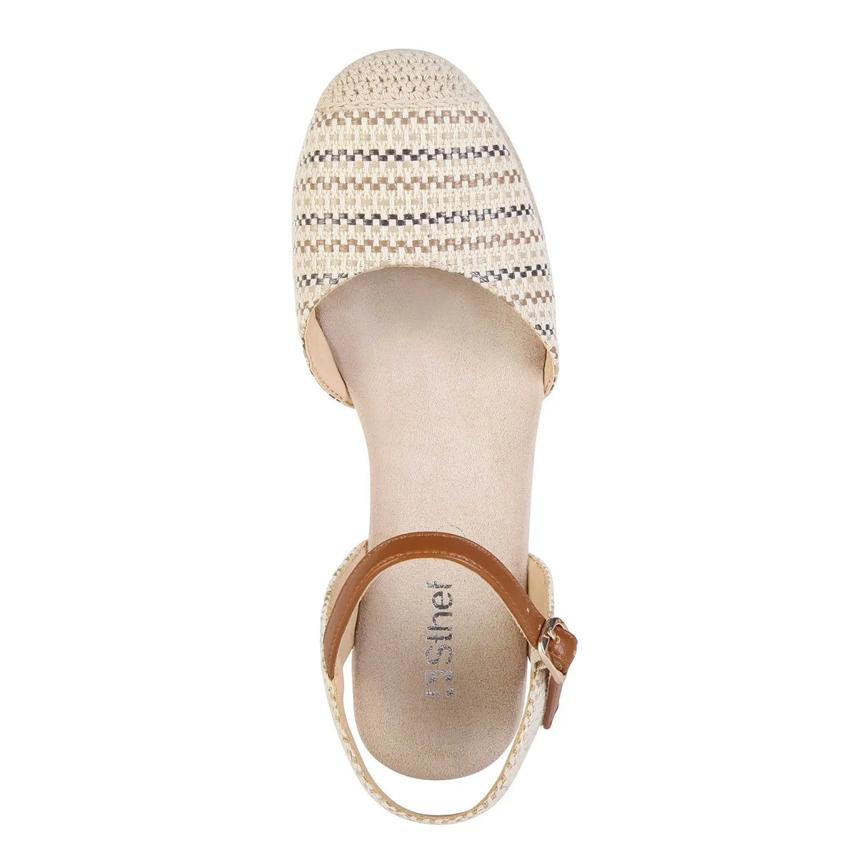 SANDALIA MUJER STHEF CASUAL MARRON 8051