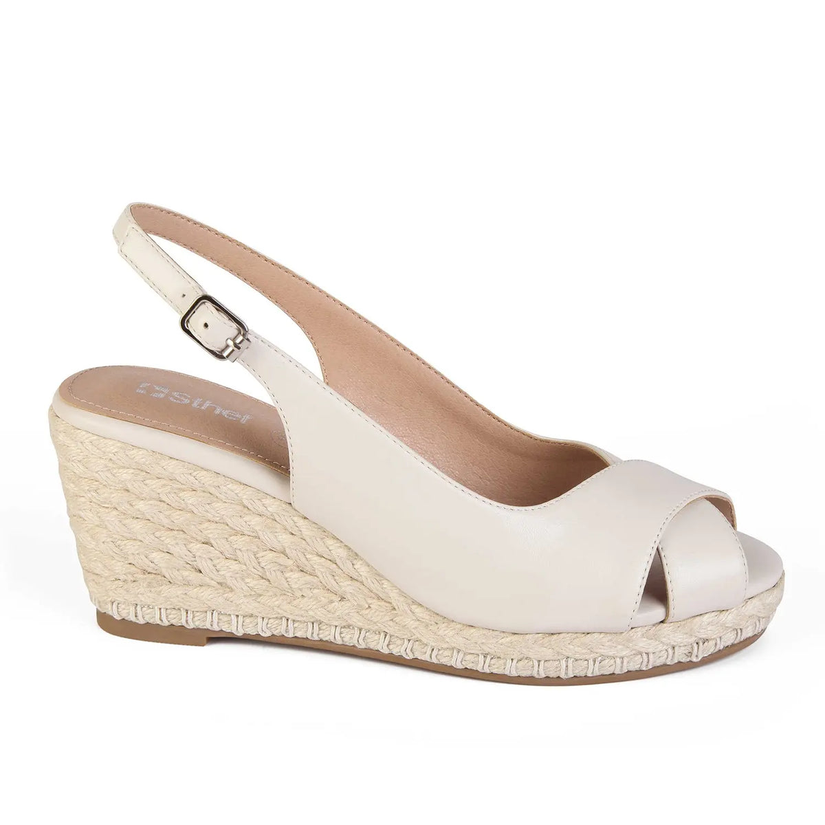 SANDALIA MUJER STHEF CASUAL OFF WHITE 8047