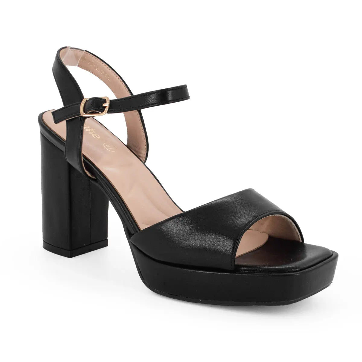 SANDALIA MUJER STHEF VESTIR NEGRO 8025