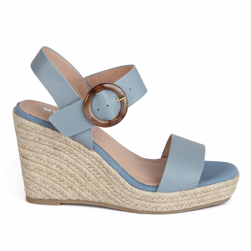 SANDALIA MUJER STHEF CASUAL AZUL 7783