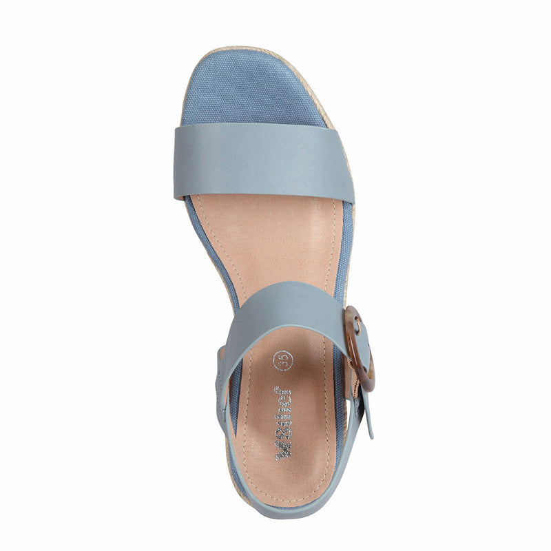 SANDALIA MUJER STHEF CASUAL AZUL 7783