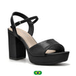 Sandalias para Mujer 22-11502 PRETO Via Marte