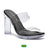 Sandalias para Mujer 22-15902 TRANSPARENTE/PRETO Via Marte