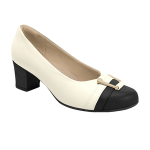 ZAPATO JOANETE MUJER PICCADILLY OFF WHITE/PRETO 11015700000007