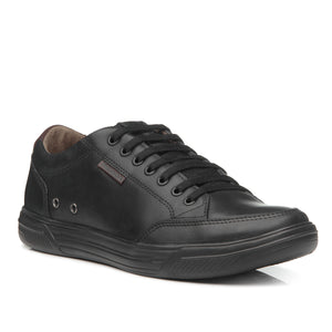 ZAPATILLA HOMBRE PEGADA CUERO PRETO 110403-06