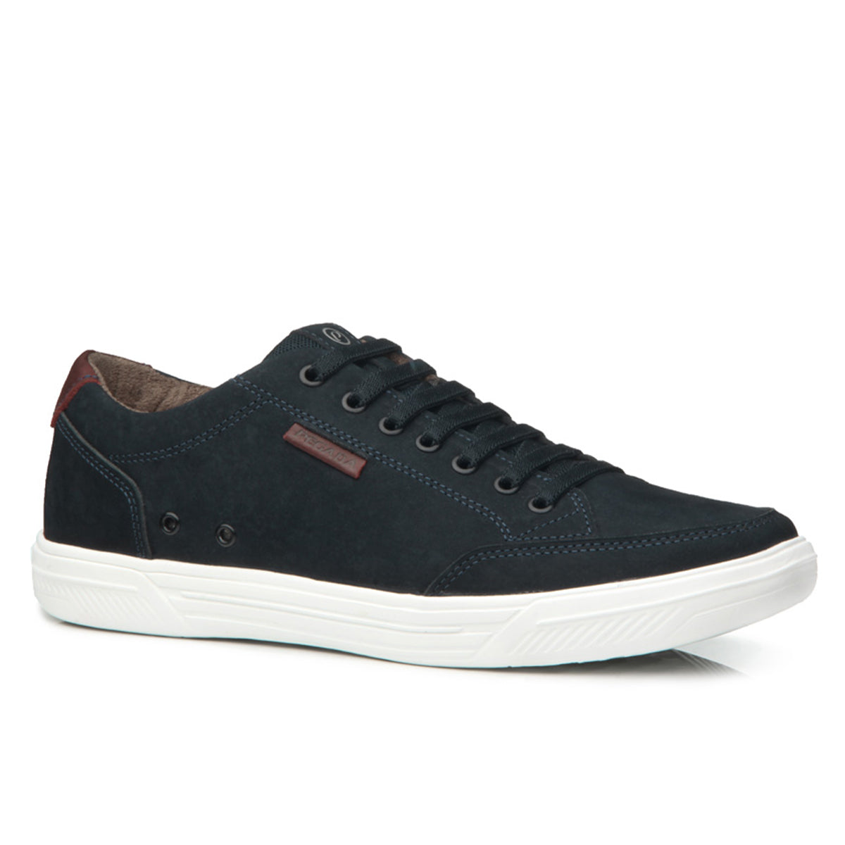ZAPATILLA HOMBRE PEGADA CUERO MARINHO 110403-10