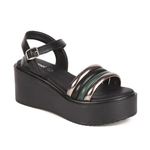 SANDALIA MUJER STHEF CASUAL NEGRO 7781 Sthef