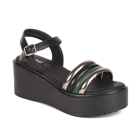 SANDALIA MUJER STHEF CASUAL NEGRO 7781 Sthef