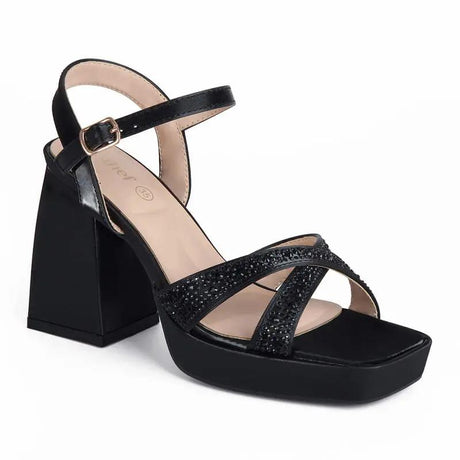 SANDALIA MUJER STHEF CASUAL NEGRO 7808 Sthef