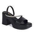 SANDALIA MUJER STHEF CASUAL NEGRO 7829 Sthef