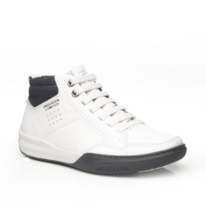 ZAPATILLA HOMBRE PEGADA CUERO BRANCO 111003-01