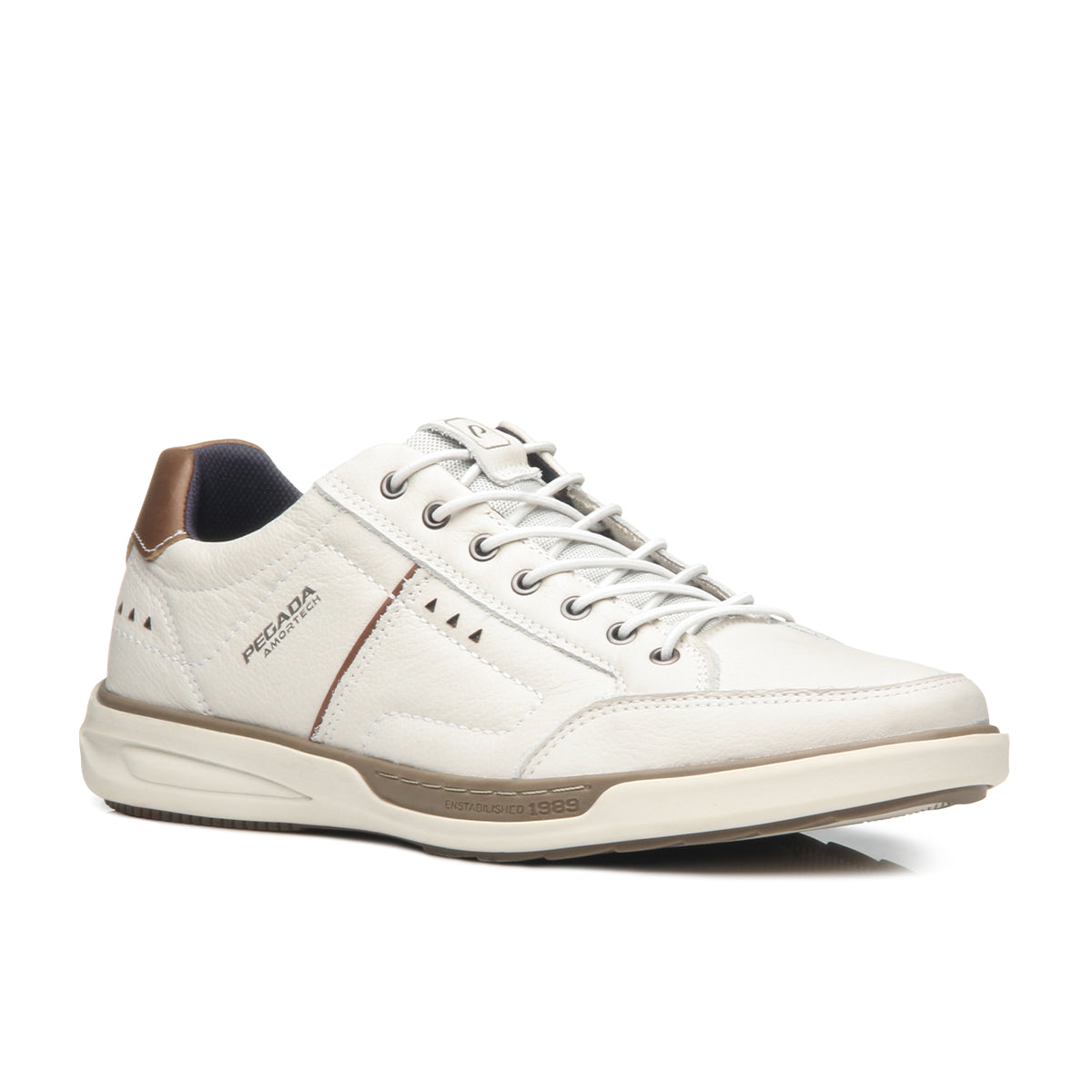 ZAPATILLA HOMBRE PEGADA CUERO MILK 111102-04