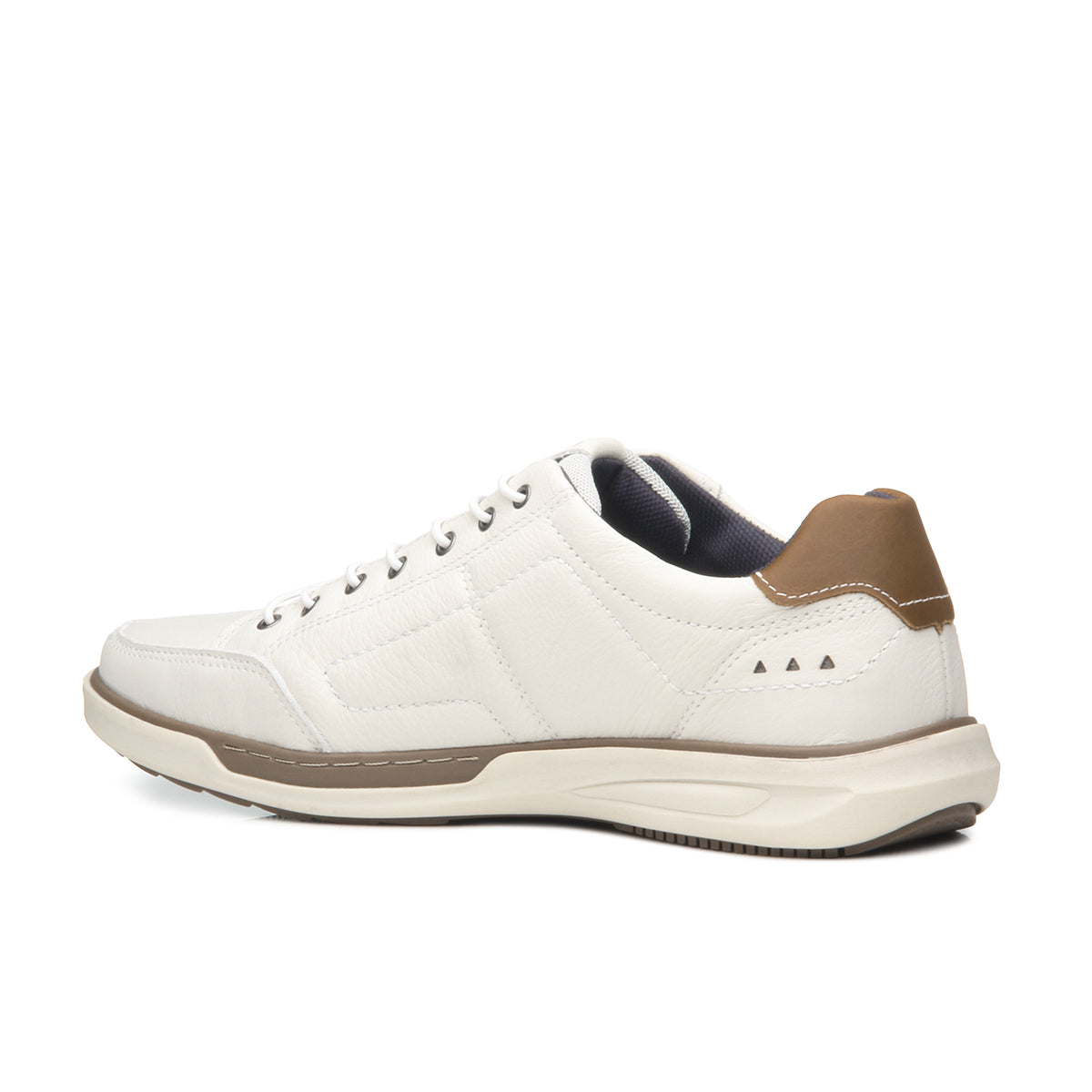 ZAPATILLA HOMBRE PEGADA CUERO MILK 111102-04