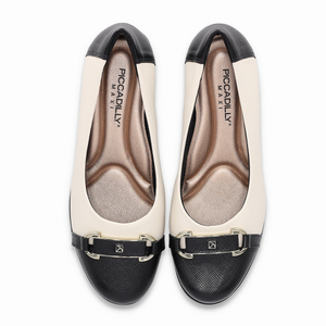 ZAPATO JOANETE MUJER PICCADILLY PRETO/OFF WHITE 11713700000001