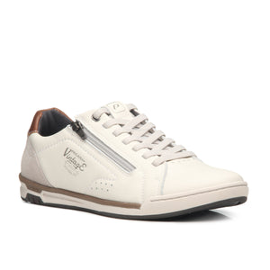 ZAPATILLA HOMBRE PEGADA CUERO MILK/LATTE/CONHAQUE 119507-02
