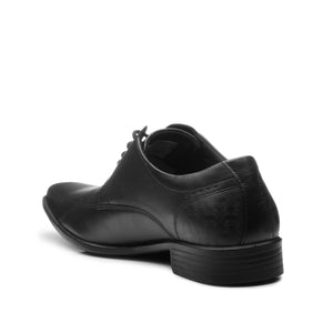 ZAPATO HOMBRE PEGADA CUERO PRETO 121840-01